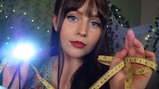 ASMR But Keep Your Eyes Closed  Face Measuring amp Light Triggers [upl. by Assirhc789]