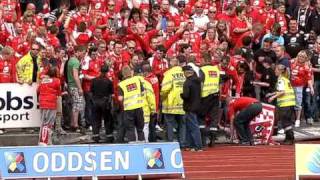 Tribunen gir etter i kampen mellom Haugesund og Brann [upl. by Lleret39]