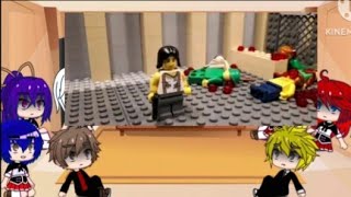 el clan gremory react lego zonbies oubreak overwhelmed [upl. by Sellers497]