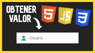 👉 como OBTENER el VALOR de un INPUT en JAVASCRIPT 😱 [upl. by Tiffi139]