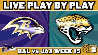 Ravens vs Jaguars Live Play by Play amp Reaction [upl. by Mcclenon]