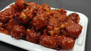 Gobi Manchurian Recipe  Easy And Crispy Restaurant Style Cabbage Manchurian Recipe [upl. by Gilmer]