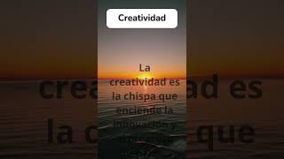 Reflexión sobre creatividad [upl. by Annenn]