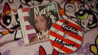 Marina amp The Diamonds  Hollywood  STANDARD SINGLE CD UNBOXING [upl. by Zelten247]