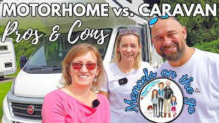 70 Motorhome vs Caravan Which is BEST Pros and Cons [upl. by Nrehtak216]