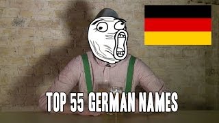 Top 55 German Names Male Version  CopyCatChannel [upl. by Penni]