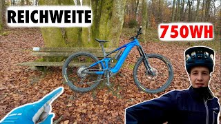 WIE lange hält der AKKU🔋REICHWEITEN TEST mit dem GIANT SyncDrive Pro 2Yamaha PWX3⚡️Test im KALTEN❄️ [upl. by Mogerly]