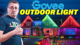 Installing GOVEE Permanent Outdoor Lights for YearRound Home Illumination [upl. by Otilia]