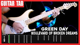 【GREEN DAY】 Boulevard Of Broken Dreams  cover by Dotti Brothers  LESSON  GUITAR TAB [upl. by Barber]