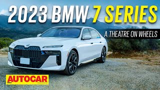 2023 BMW 7 Series review  Its a movie theatre on wheels ft allelectric BMW i7  Autocar India [upl. by Lib]