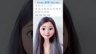 How to say Finals  Chinese pinyin  Chinese alphabets  韵母 Yùn mǔ mandarin finals beginners [upl. by Aisital]