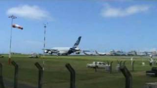 Airbus A380 in Mauritius [upl. by Nylegna]