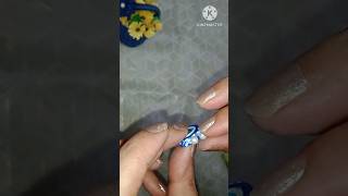 DIY  Evil Eye craft l evil rakhi making idea 💡Art house diy shorts shortsviral diycraft [upl. by Laurie]