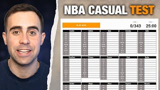 Can You Name EVERY Player in the NBA or are you a CASUAL [upl. by Curtis852]