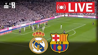 Real Madrid vs Barcelona LIVE  El clásico LaLiga 202425  Full Match Streaming [upl. by Eninaj533]