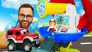 ¡A jugar con coche de juguete y Ryder Play Time Vídeo para niños [upl. by Tymothy288]