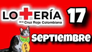 Resultado LOTERIA DE LA CRUZ ROJA Martes 17 de Septiembre de 2024 [upl. by Klinger882]