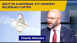 Skatt på plastpåsar Ett stenhårt miljöslag i luften [upl. by Candace]