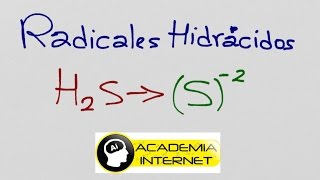 Radicales Hidrácidos [upl. by Harri811]