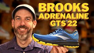 Brooks Adrenaline GTS 22 Review  2021 [upl. by Elaen994]