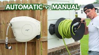 You Probably Haven’t Considered ALL the Pros and Cons of Retractable vs Manual Hose Reels 2024 [upl. by Lletram]