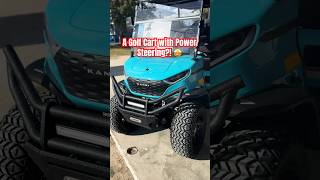 Kandi Kruiser 4PRO with Power Steering kandigolf golfcart viralvideo [upl. by Euqinahs]