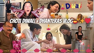 Choti diwali✨❤️ Dhantares vlog🪷🪔❤️🌷Yashasvi Rajpoot [upl. by Navonoj385]