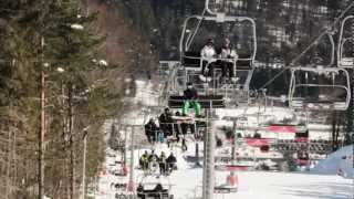 Jaworzyna Krynicka Ski Station official promo video HD  produced by ProWizja Studio 2012 [upl. by Vargas]