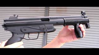 Airsoft gun FalconToy HampK MP5K Shell Ejecting Spring gun ファルコントーイ カート式MP5K [upl. by Rube]