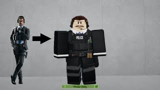 Roblox “Warden” from Rainbow Six Siege Avatar Build [upl. by Anallij]