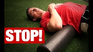 Never Foam Roll Your Lower Back HERE’S WHY [upl. by Brewster613]