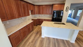 Silestone Versailles Ivory Kitchen Countertop Before and After [upl. by Miah]