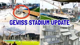 AMAZING FULL SPEED Gewiss Stadium Redevelopment Update The Installation of Steelwork at Curva Sud [upl. by Lewes]