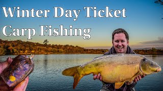 Winter Day Ticket Carp Fishing [upl. by Cutler]