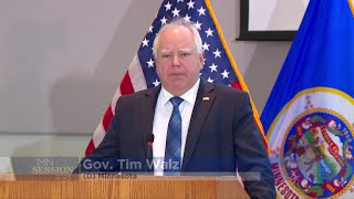 Governor Walz announces entire 2023 budget [upl. by Annaek179]