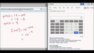 How to Input Inverse Logarithms Into Google Calculator [upl. by Liagiba]