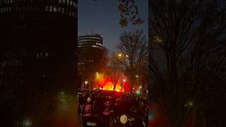 STURM GRAZ FANMARSCH in DORTMUND Borussia Dortmund  Sturm Graz BVBSTU Graz BVB SturmGraz [upl. by Schechinger]