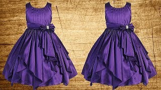 DIY Designer Baby Frock Cutting And Stitching Full Tutorial [upl. by Waki255]