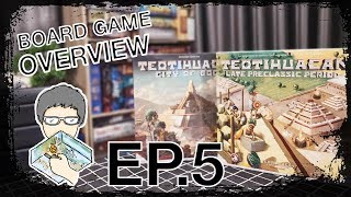 EP5  Board Game Overview  Teotihuacan with Exp เวียนว่ายตายเกิด ไปกับอารยธรรมเผ่ามายันต์ [upl. by Mathi321]