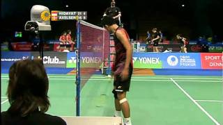 R16  MS  Taufik Hidayat vs Viktor Axelsen  2011 Yonex Denmark Open [upl. by Doersten]