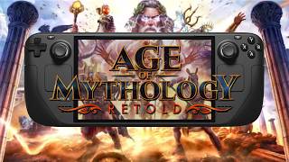 Age of Mythology Retold is Fantastic on the Steam Deck [upl. by Leotie]