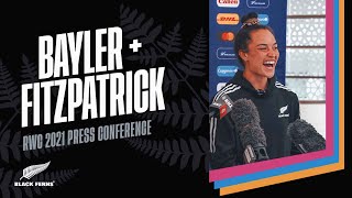 PRESS CONFERENCE  BAYLER amp FITZPATRICK ON ROUND 2 FOR RWC 2021 [upl. by Aihsei]