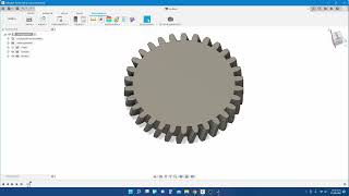 Diseñar engranajes rectos y helicoidales en Fusión 360 para imprimir en 3d Muy fácil y rápido [upl. by Oiratno]