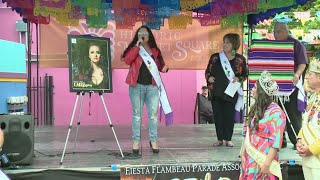 Fiesta Flambeau parade organizers unveil Grand Marshal Honorary Grand Marshal [upl. by Icrad]