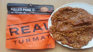 Drytech Freeze Dried Pulled Pork With Rice [upl. by Trinatte417]