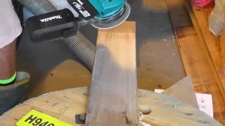 Makita DBO180 18v Random Orbit Sander Quick Review [upl. by Lemhaj996]