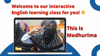 Welcome to our interactive English learning class for you 🌟 [upl. by Accever]