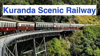 Kuranda Scenic Railway Train Ride POV Cairns QLD Australia [upl. by Nerual]