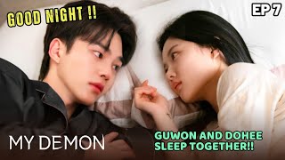 My Demon Episode 7 PreRelease  Guwon and Dohee Sleep Together [upl. by Anaytat]