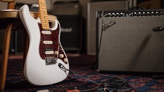 Fender American Ultra Stratocaster HSS  Isaiah Sharkey First Impressions [upl. by Annaeg856]